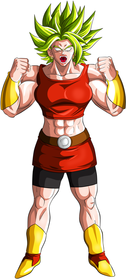 Kale Super Saiyan Berserker By - Kale Super Saiyan Berserker (790x1011), Png Download