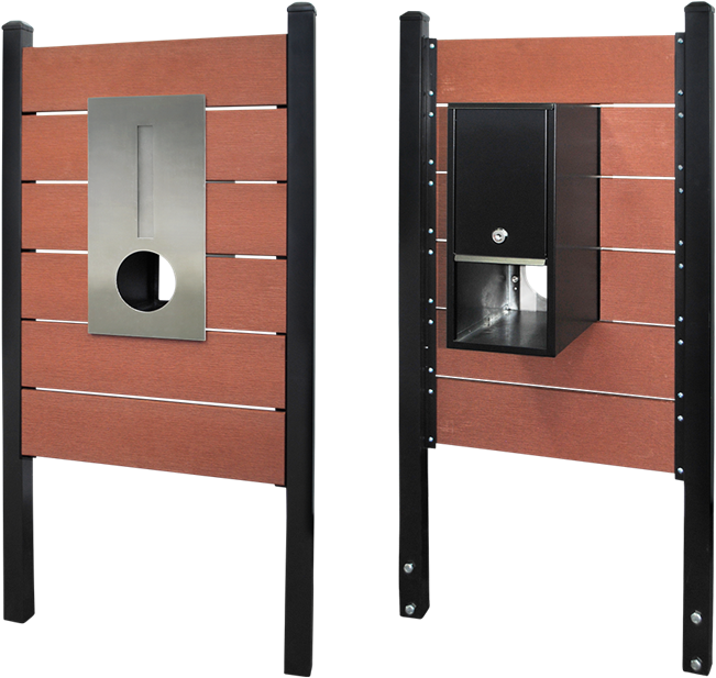 Northcote Pottery Gladstone Pillar Letterbox - Caloundra (800x800), Png Download