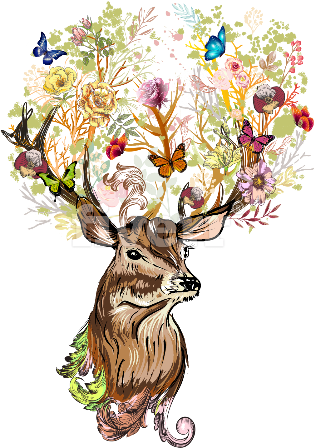 Draw For You An Animal O Fantasy Creature In Realistic - Illustration (1200x1650), Png Download