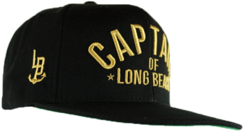 Captain Of Long Beach Snapback - Long Beach (600x506), Png Download