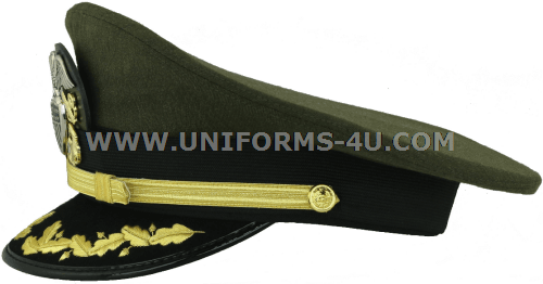 Us Navy Captain - Us Merchant Marine Capt Hat (500x262), Png Download