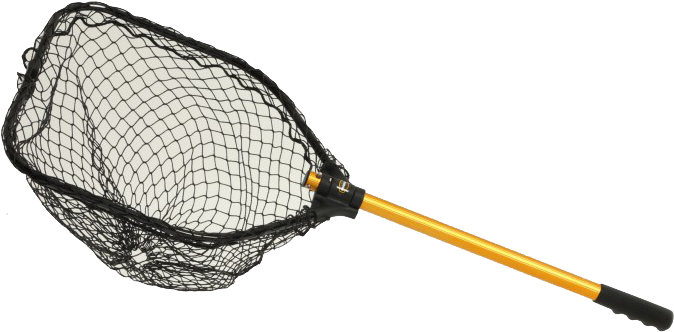 Power Stow Black Poly Fish Net - Frabill Power Stow Landing Net 8520 (736x460), Png Download