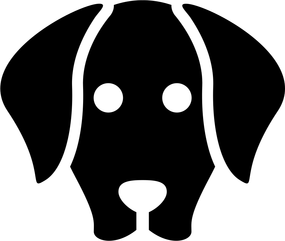 Dog Face - - Dog Face Icon Png (981x830), Png Download