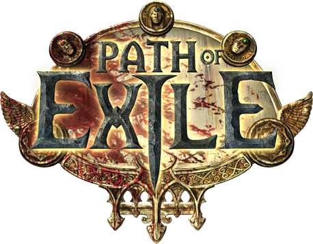 Permalink - Path Of Exile Png Logo (458x357), Png Download