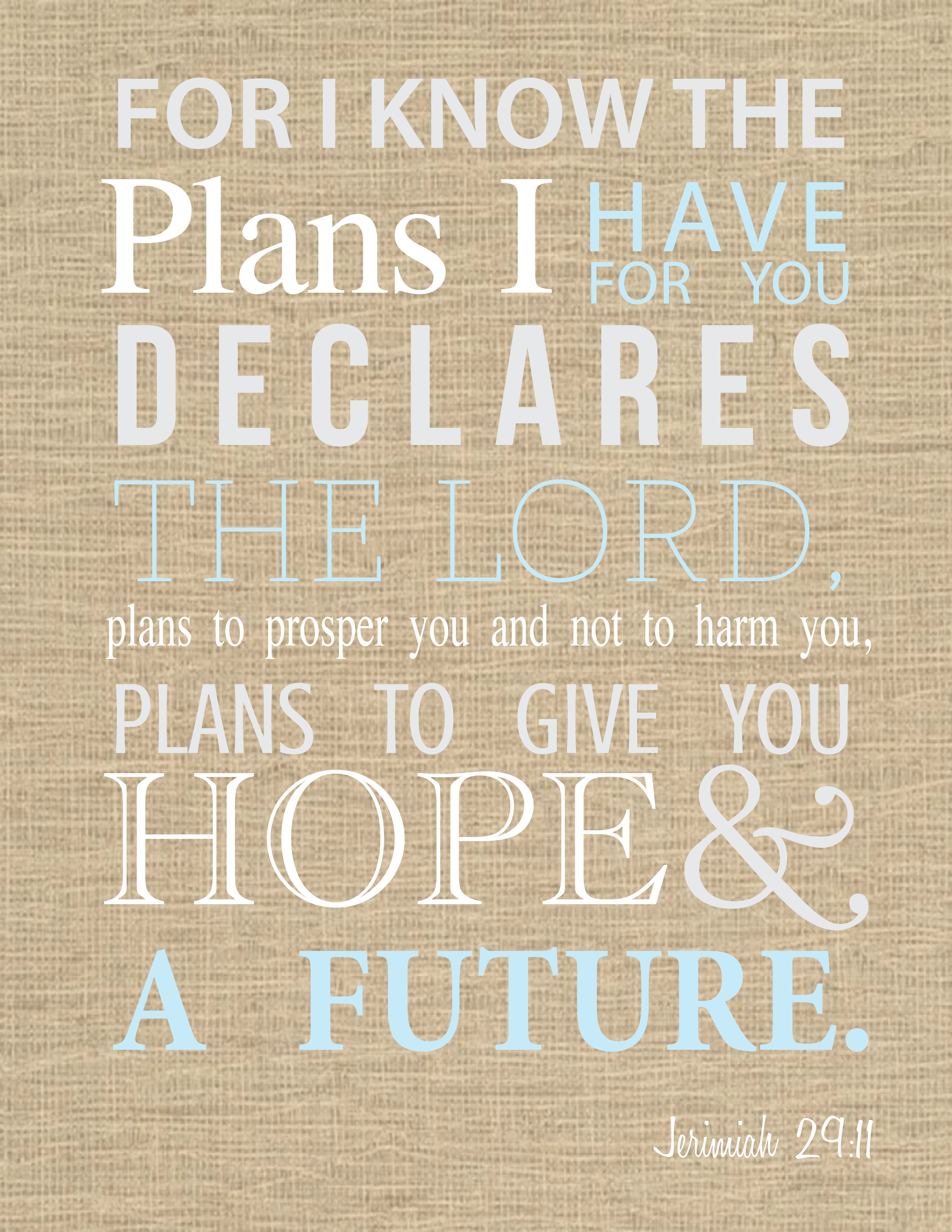For I Know The Plans I Have For You, Declares The Lord - Bible Quotes For Little Boys (2550x3300), Png Download
