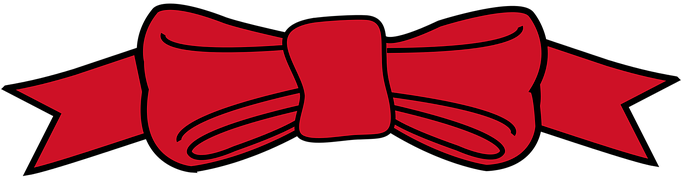 Bow Knot Ribbon Bow Bow Bow Bow Bow Ribbon - Tali Pita Vector (680x340), Png Download