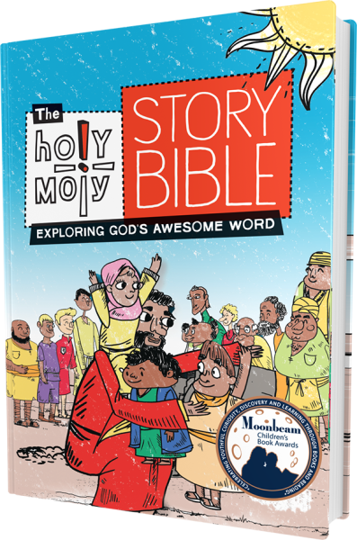 The Holy Moly Story Bible - Holy Moly Bible Stories (397x600), Png Download
