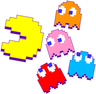 Enjoy Namco Classics Such As Pac-man™, Galaga™, Splatterhouse™, - Pacman (360x490), Png Download
