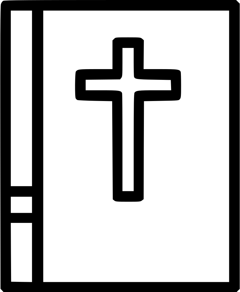 Bible Holy Cross Book Christian Church Comments - Bible (804x980), Png Download