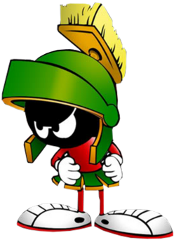 Marvin The Martian Psd32703 - Marvin The Martian Jpg (400x342), Png Download