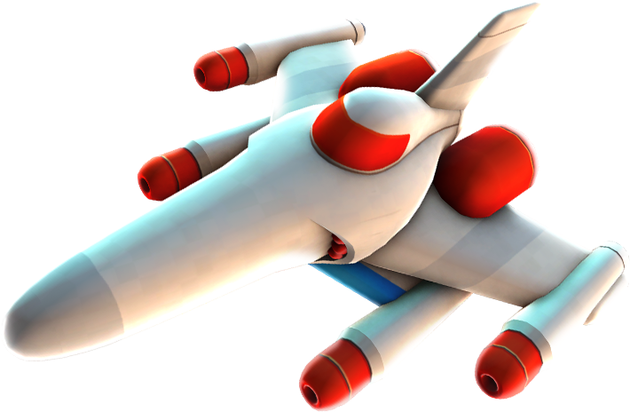 As A Galaga Fighter You Have Powerful Weapons At Your - Galaga Wars Ship (710x464), Png Download