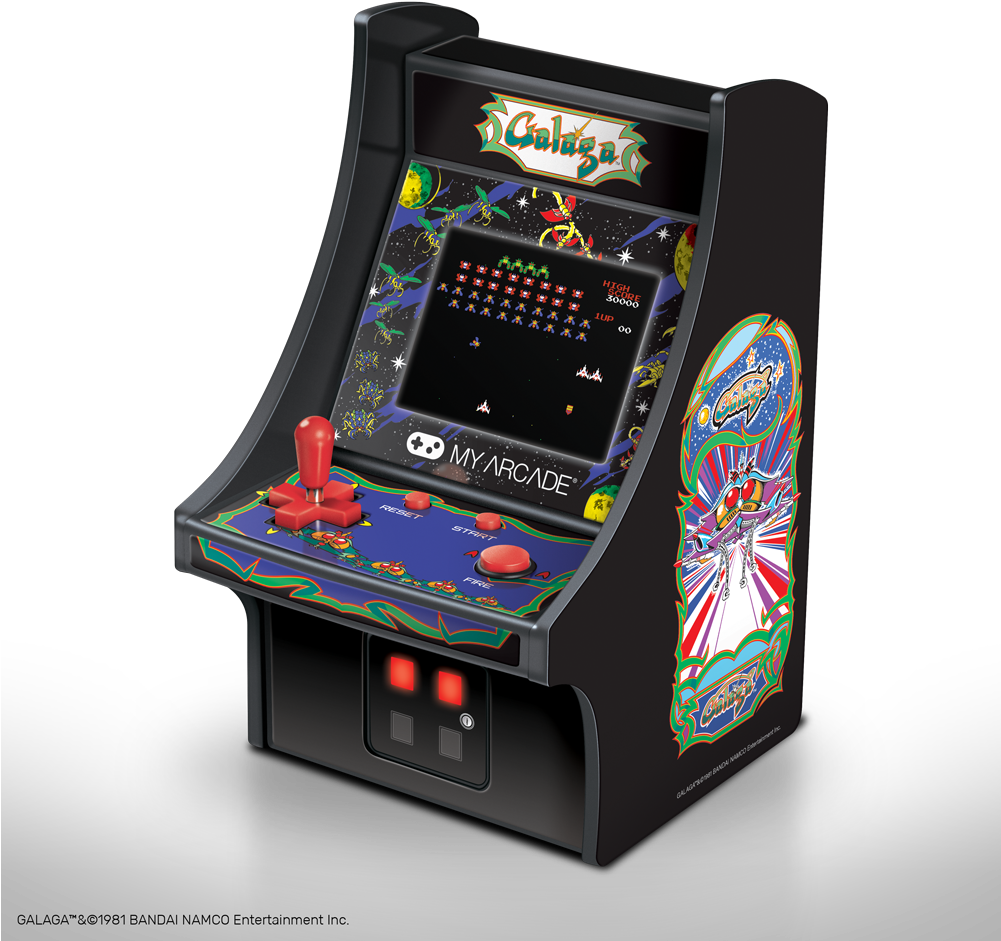 Galaga™ Micro Player™ - My Arcade Pac Man (1000x1000), Png Download