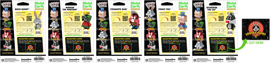 Mail In All Of The Tabs Of The Complete Collection - "the Bugs Bunny/looney Tunes Comedy Hour" (1985) (1129x265), Png Download
