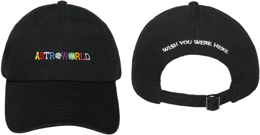 The Cover Of Astroworld A Name That Comes From The - Travis Scott Astroworld Hat (900x648), Png Download