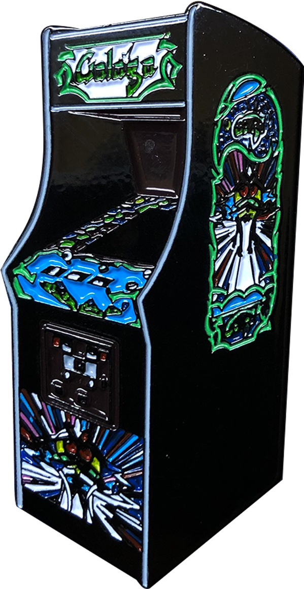 Nerd Pins Galaga Pin - Nerd (2700x1800), Png Download