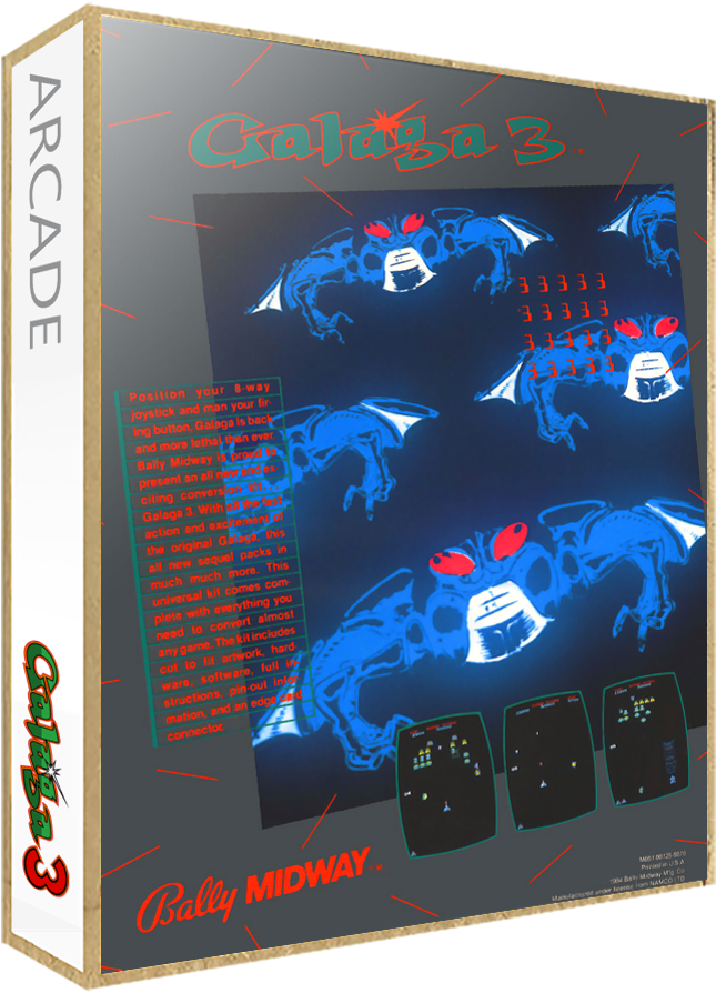 Galaga - Video Game (665x907), Png Download