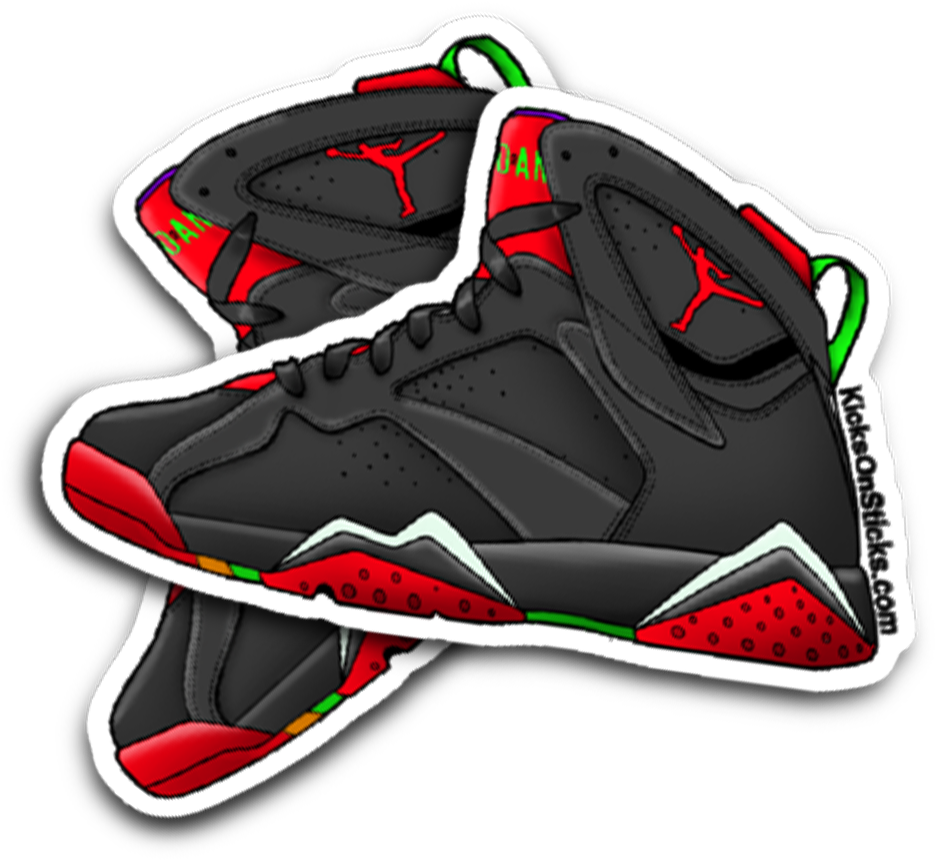 Nike Air Jordan Vii (1064x1064), Png Download
