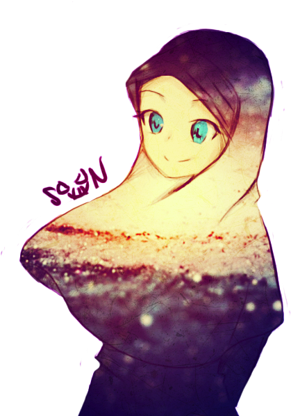 Poster - Hijab (480x640), Png Download