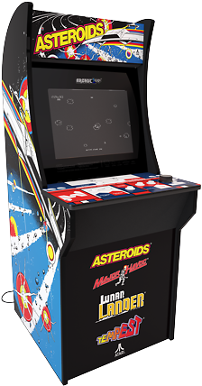 26 Jul - Arcade1up Asteroids (300x450), Png Download