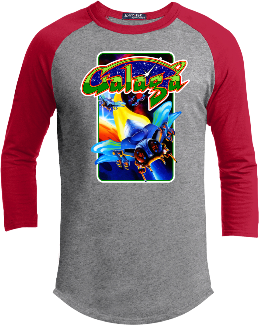 Galaga Arcade Video Game Retro 1980 039 S - Hello Crochet Tee Shirt (1155x1155), Png Download