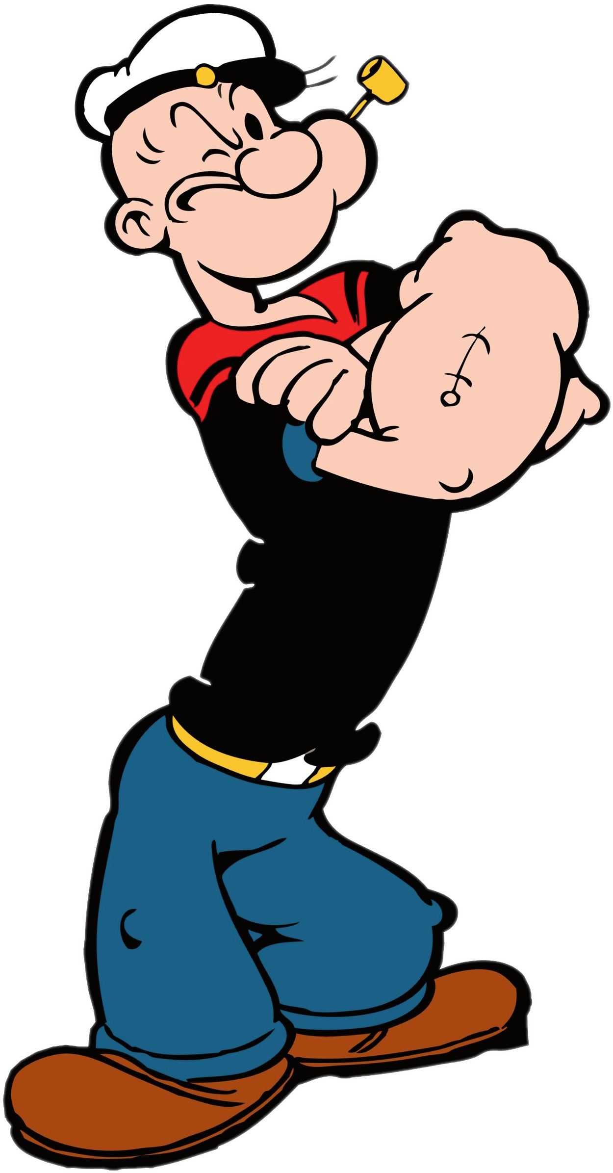 Download - Popeye The Sailor Man (1616x2400), Png Download