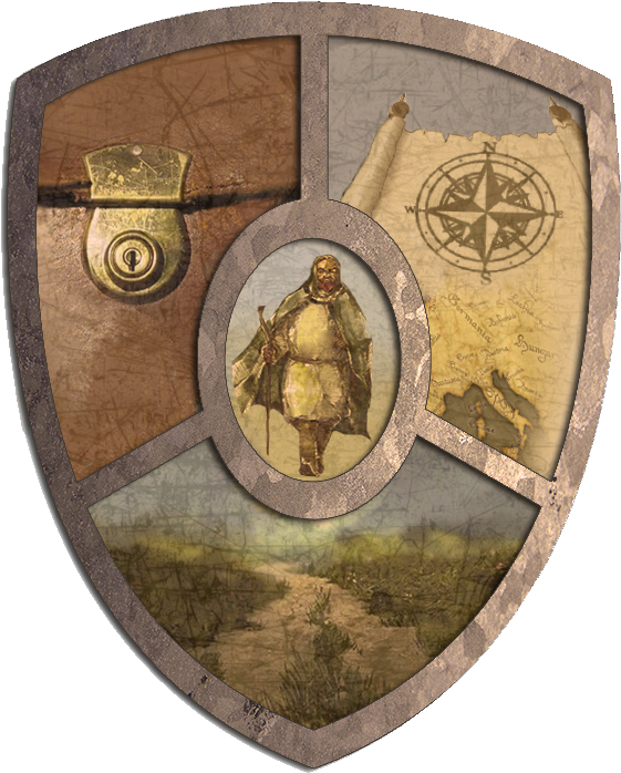 Vintage Compass Ornament (round) (574x714), Png Download
