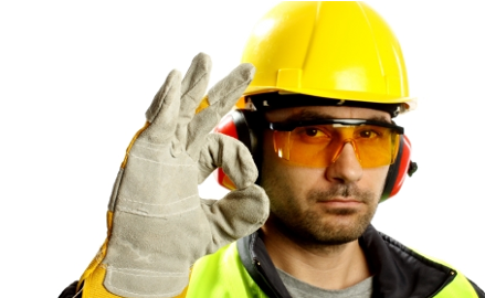 Insulation Worker Safety Personal Protection - Equipo De Seguridad Industrial Personal (450x269), Png Download