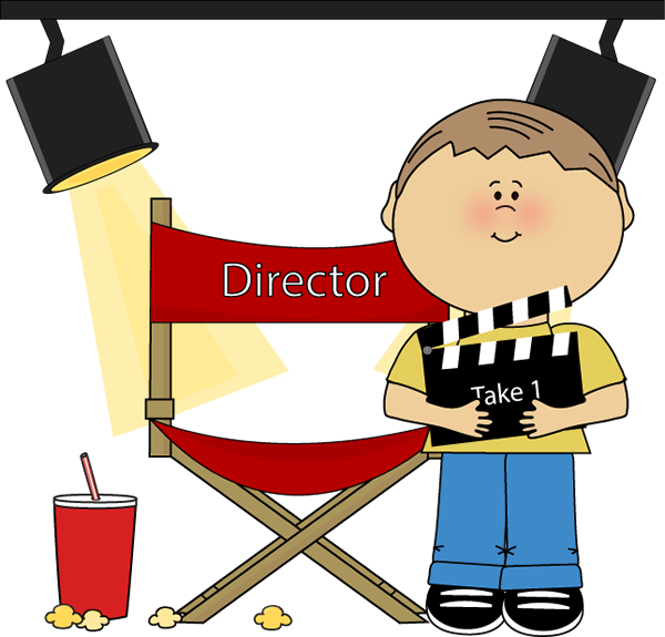 Movie Director Png - Clipart Director (600x575), Png Download
