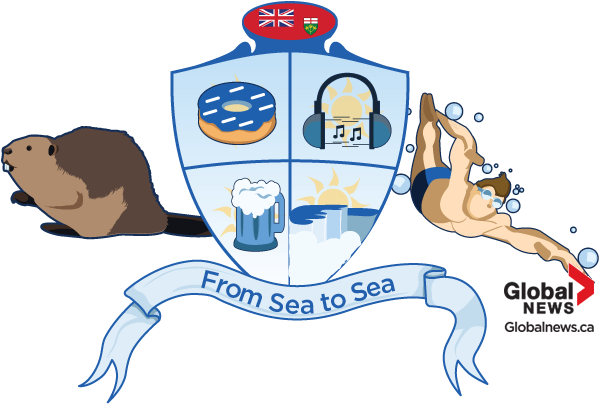 Coat Of Arms - Global News (670x609), Png Download