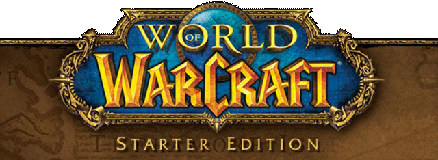 Wow Starter Logo Low-res - World Of Warcraft Starter Edition (640x234), Png Download