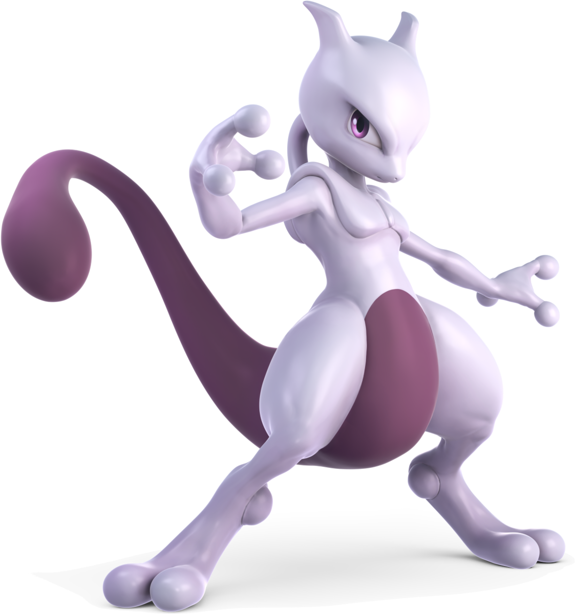 Mewtwo - Mewtwo Smash Bros Ultimate (1200x1200), Png Download