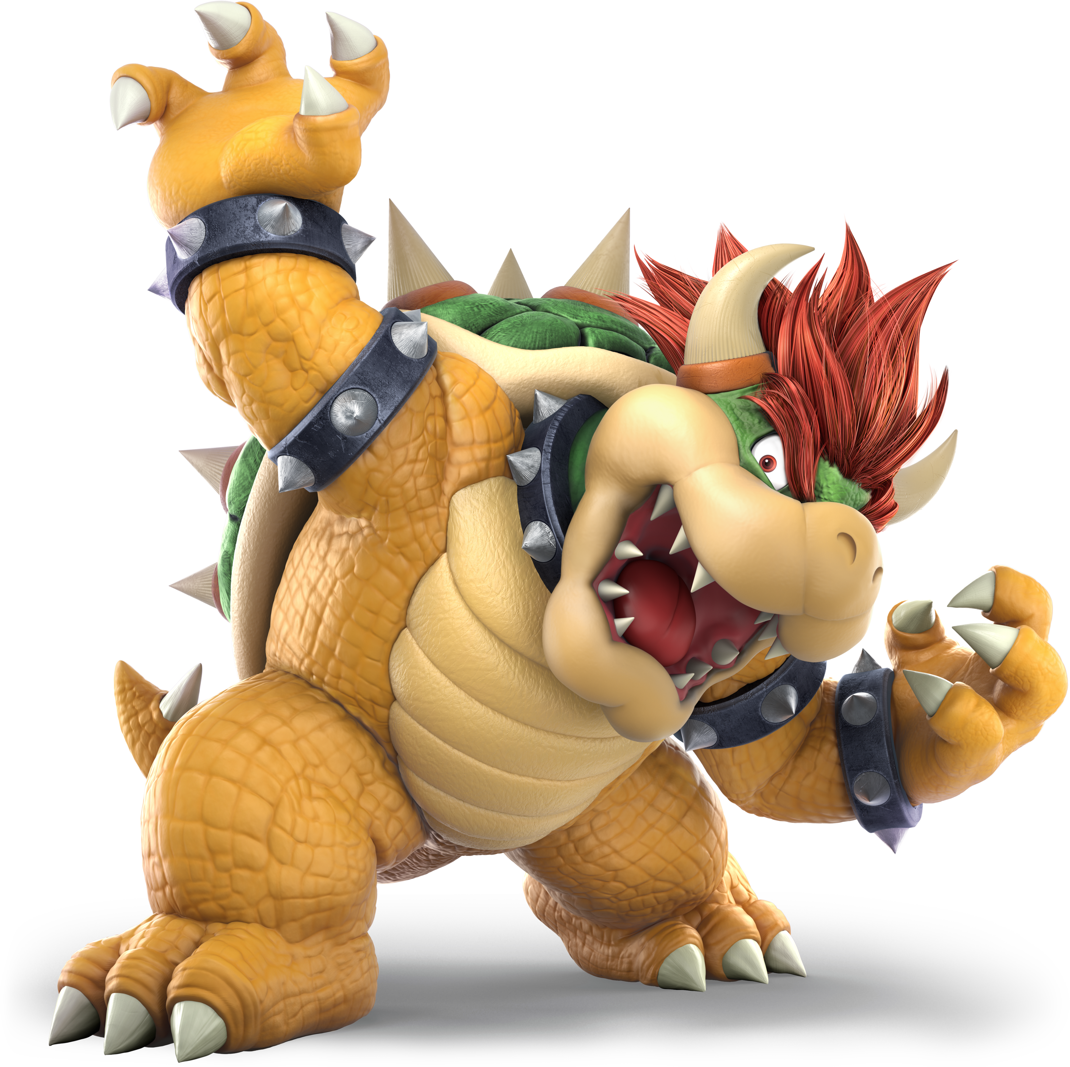 Do Any Characters Have Renders That Are Based On Official - Super Smash Bros Ultimate Bowser Render (3500x3500), Png Download