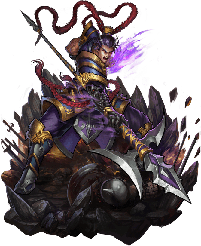 Gear-【衝天】呂布 Render - Three Kingdom Carachter Png (1000x1050), Png Download