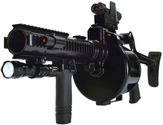 Multiple Grenade Launcher - Madlerd I Krasa Metali (552x424), Png Download