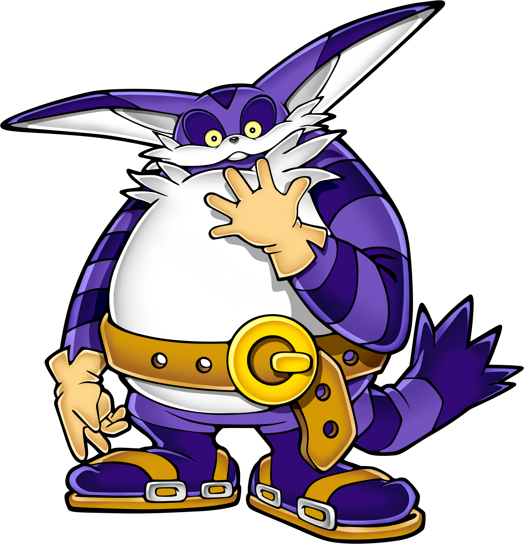 Sonic Art Assets Dvd (1732x1798), Png Download