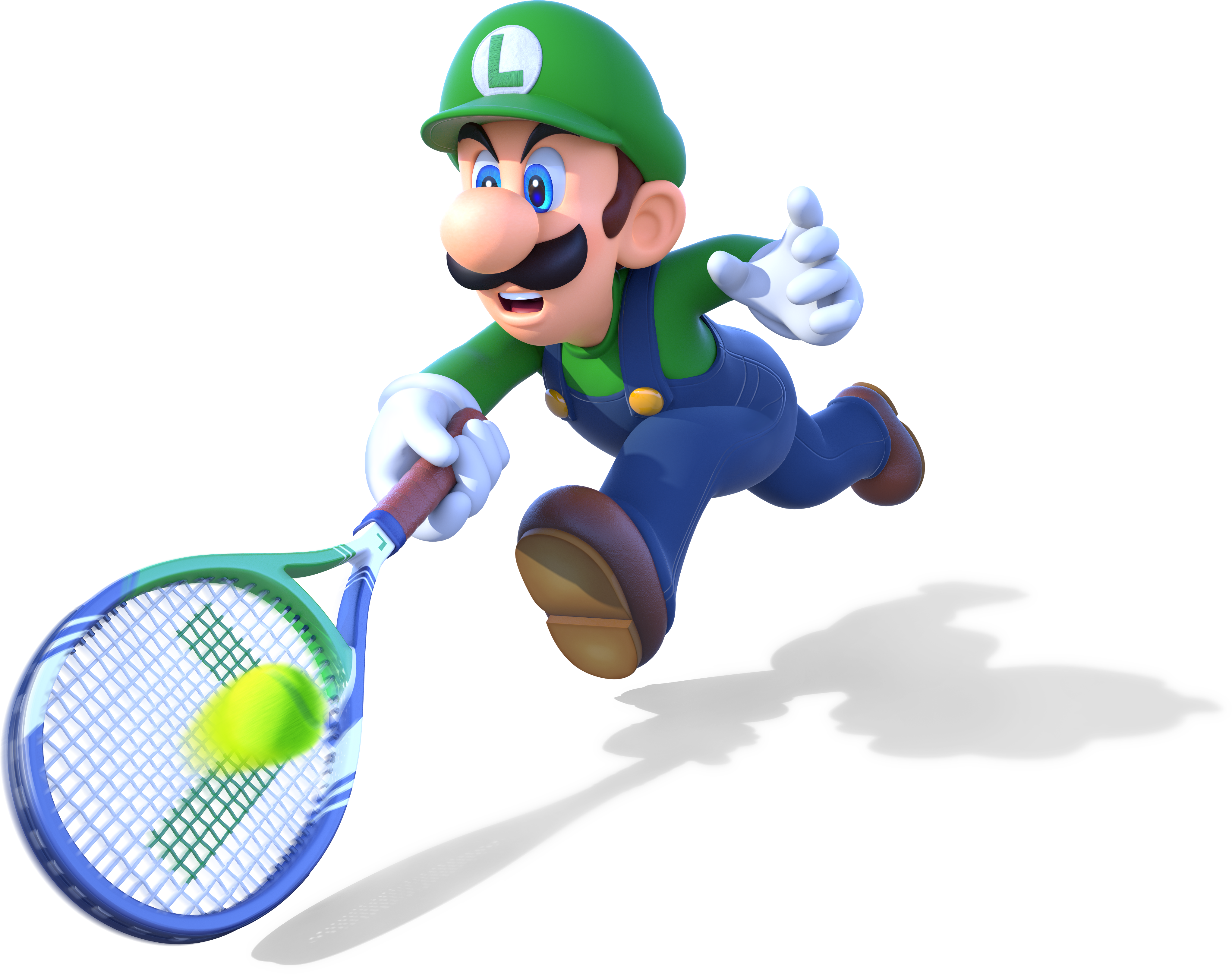 59, October 24, 2015 - Super Mario Luigi Tennis (4087x3231), Png Download