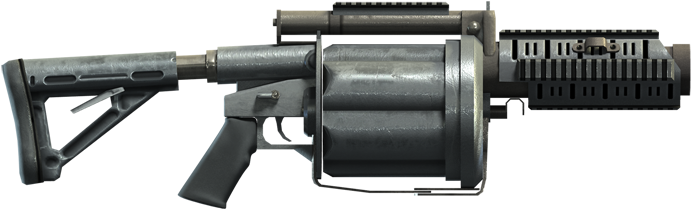 Grenade Launcher - Gta V Grenade Launcher (760x290), Png Download