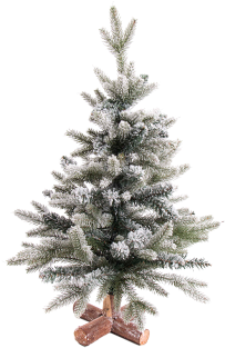 Christmas Tree Snowy, - Tree (390x390), Png Download