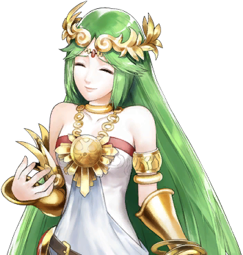 Nintendo Princess, Kid Icarus Uprising, Video Games - Palutena Png (384x384), Png Download