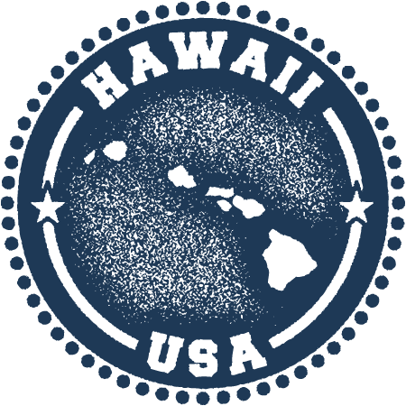 Hawaii Tax Filing - State Stamp Png (450x450), Png Download