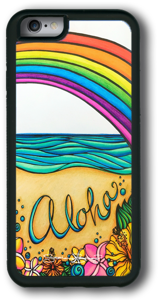 Iphone 6 Aloha Hawaii Phone Case (600x600), Png Download