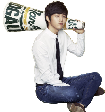 Infinite L Png - Kim Myungsoo Png (584x389), Png Download