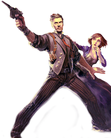 Bioshock Infinite Prev - Bioshock Infinite Elizabeth Png (438x600), Png Download