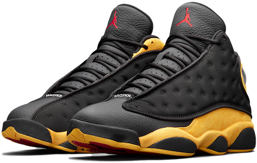 Jordan Retro 13 "oak Hill Melo" Collection - Jordan 13 Class Of 2002 (600x396), Png Download