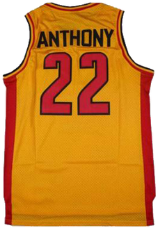 Vintage Carmelo Anthony 22 Oak Hill High School Basketball - Carmelo Anthony (498x375), Png Download