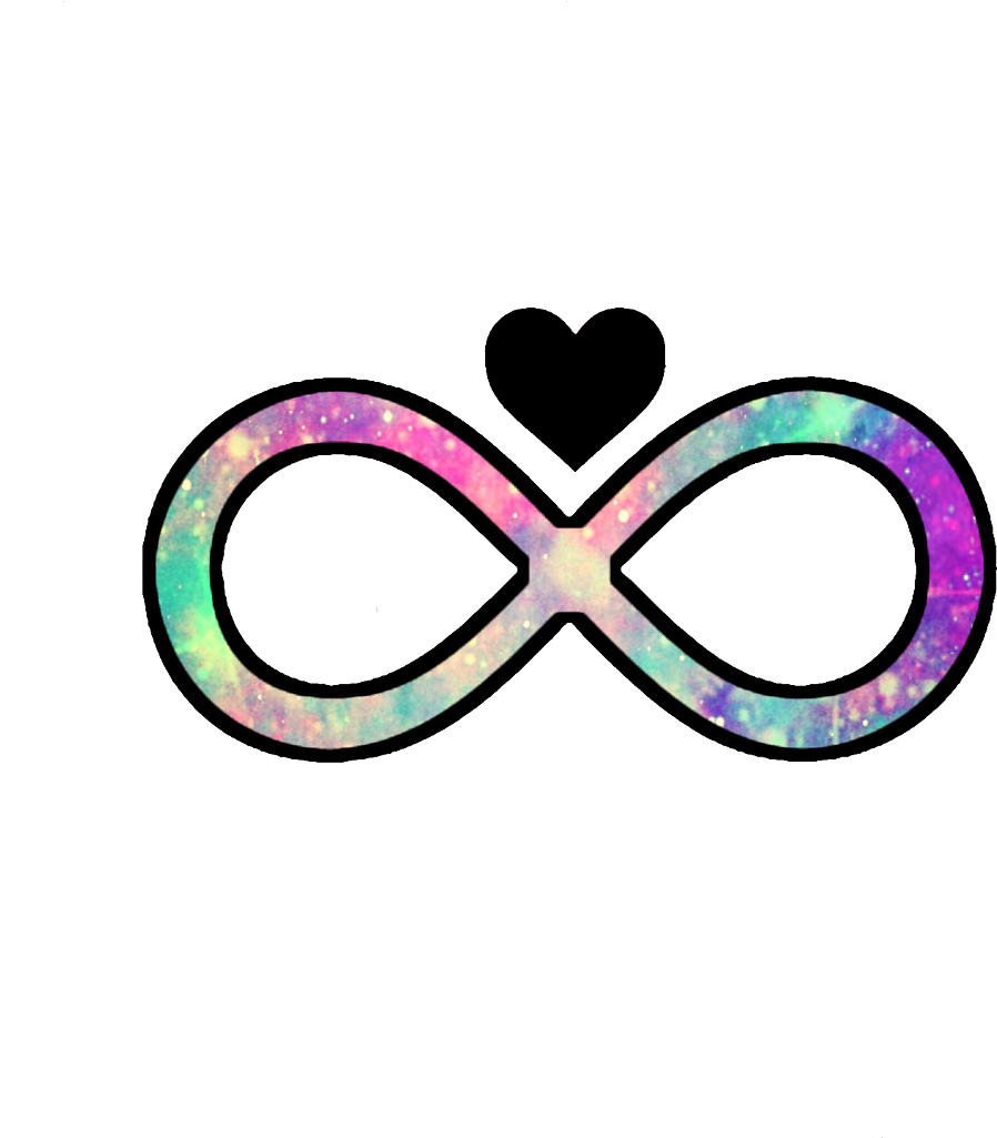 Ftestickers Png Infinite Heart Love Glitter Sparkle - Love (1024x1024), Png Download