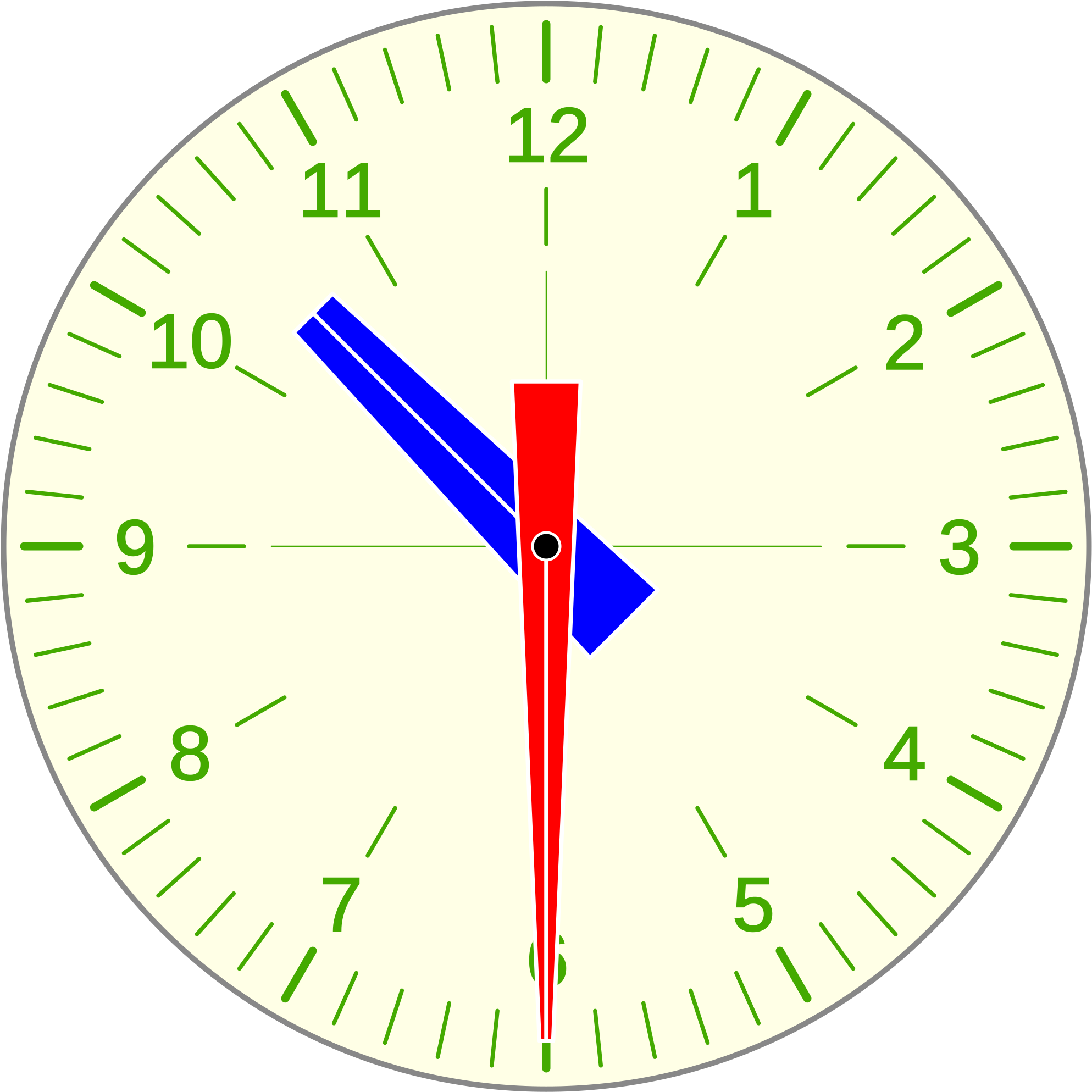Open - Reloj 12 10 (2000x2000), Png Download