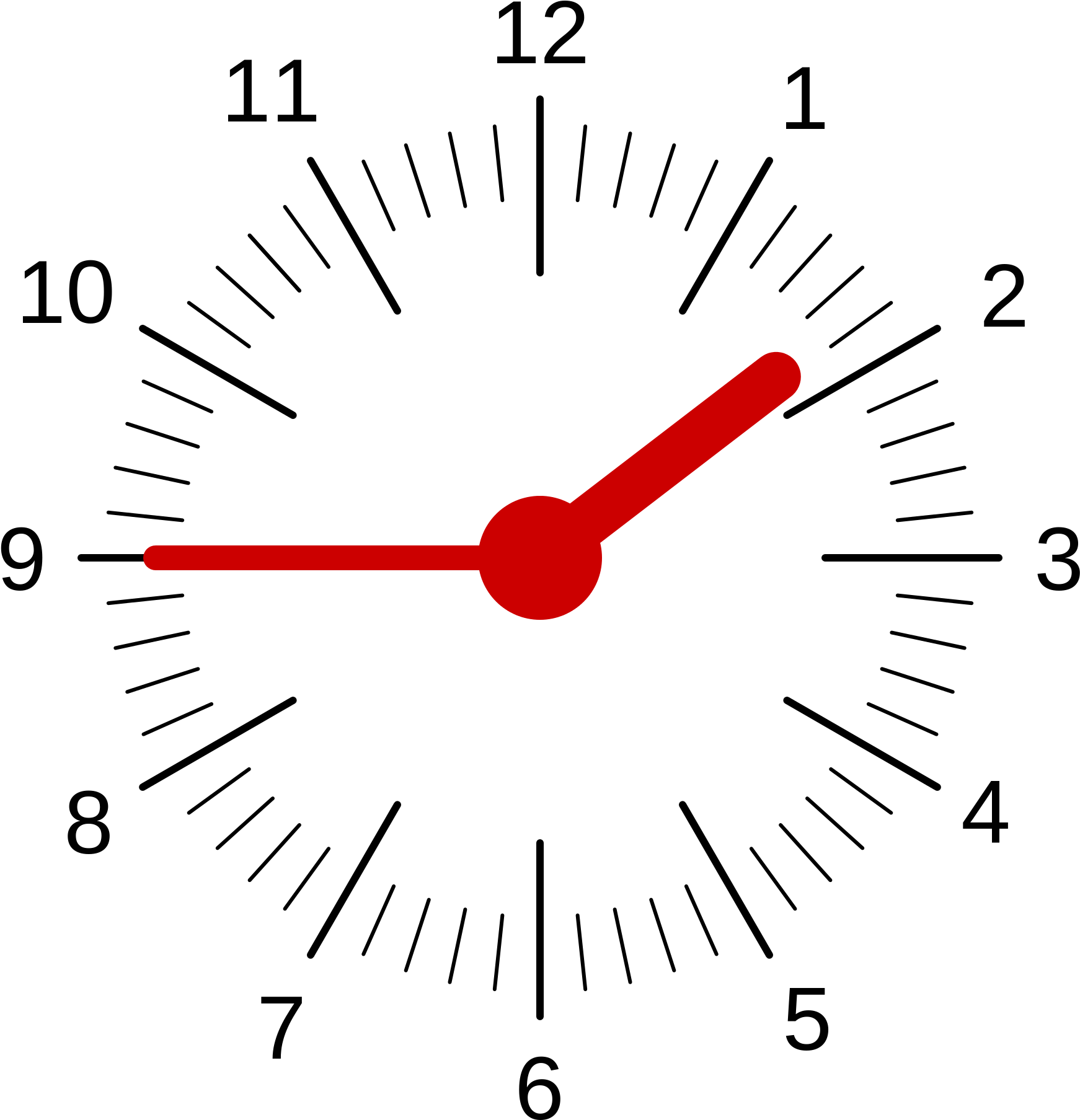 Open - Reloj 12 30 (2000x2000), Png Download