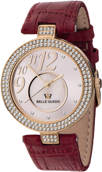 Reloj De La Marca Belle Queen De Cristian Lay - Đồng Hồ Citizen Nữ Dây Da (600x600), Png Download