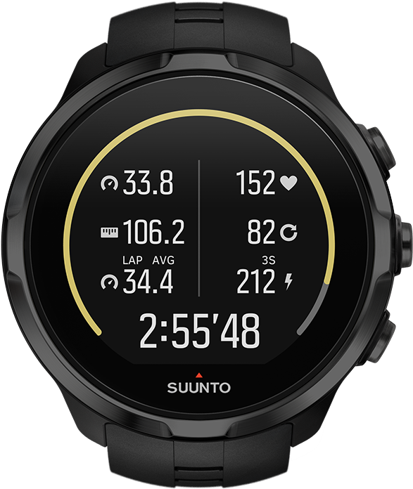 Suunto Spartan Sport (wrist Hr) All Black (800x800), Png Download